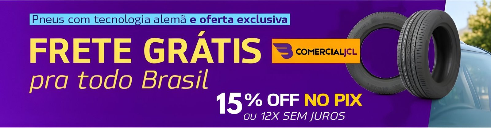 Banner Desktop Comercial JCL